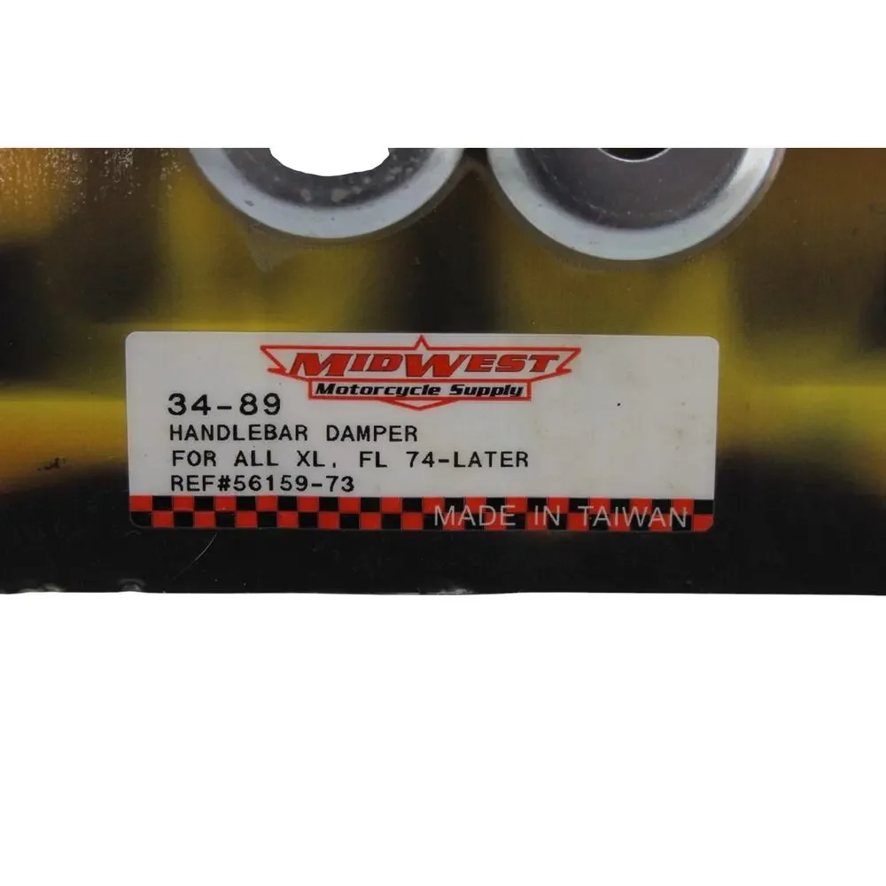 Midwest Motorcycle Supply 34-89 Handlebar Damper Kit • ’74 and Later All XL & FL